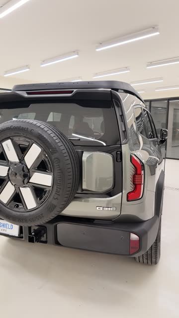 A Deepal SUV in the Smart Shield studio with ClearPro film fitted