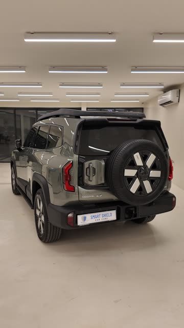 A Deepal SUV in the Smart Shield studio with ClearPro film fitted